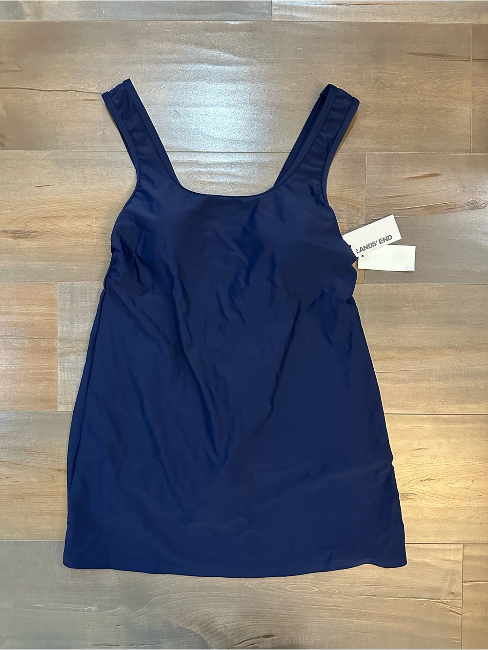 Lands' End Navy One-Piece Swimdress